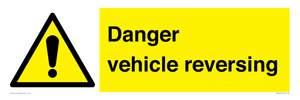 Danger Vehicles Reversing